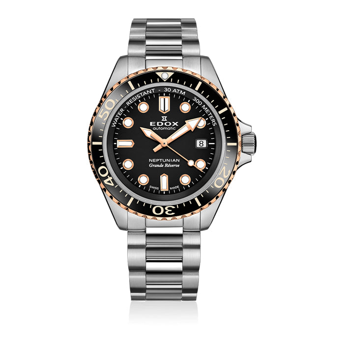 Edox 'Neptunian' Grande Reserve Divers Watch - 80801 3NRM NIR
