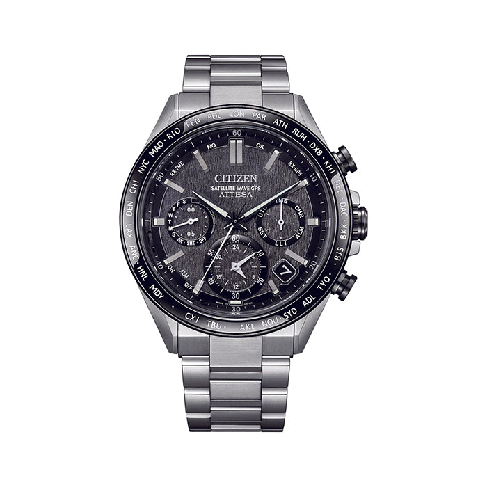 Citizen Attesa Satelite Wave Watch - CC4058-67X