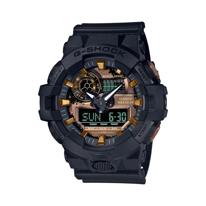 G-Shock Duo Chrono Rust Series Watch - GA700RC-1A