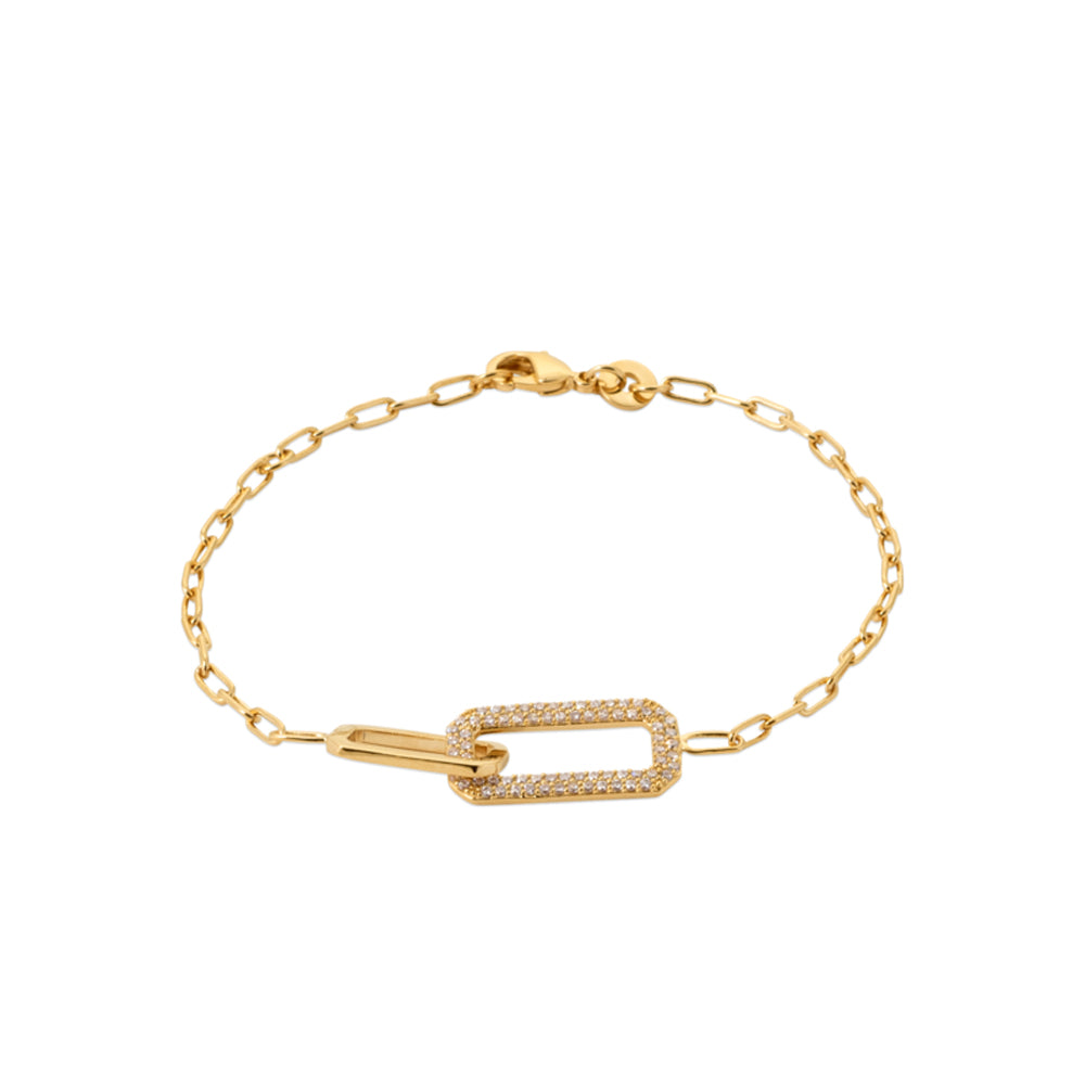 Bobbi Grace - Oblong Cubic Zirconia Bracelet