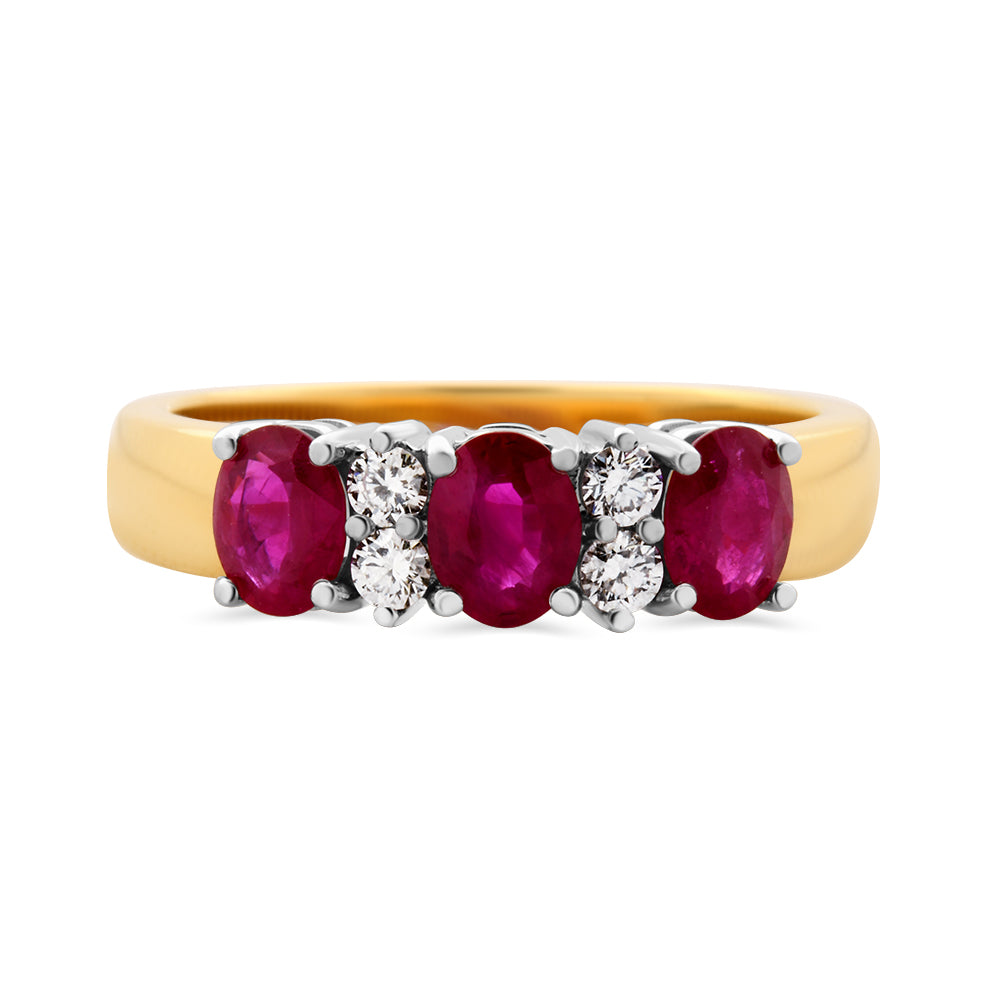 Ruby & Diamond Ring