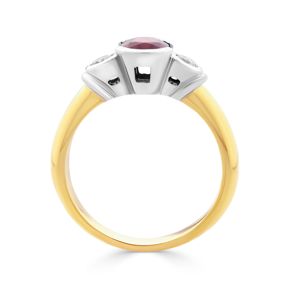 Ruby & Diamond Ring