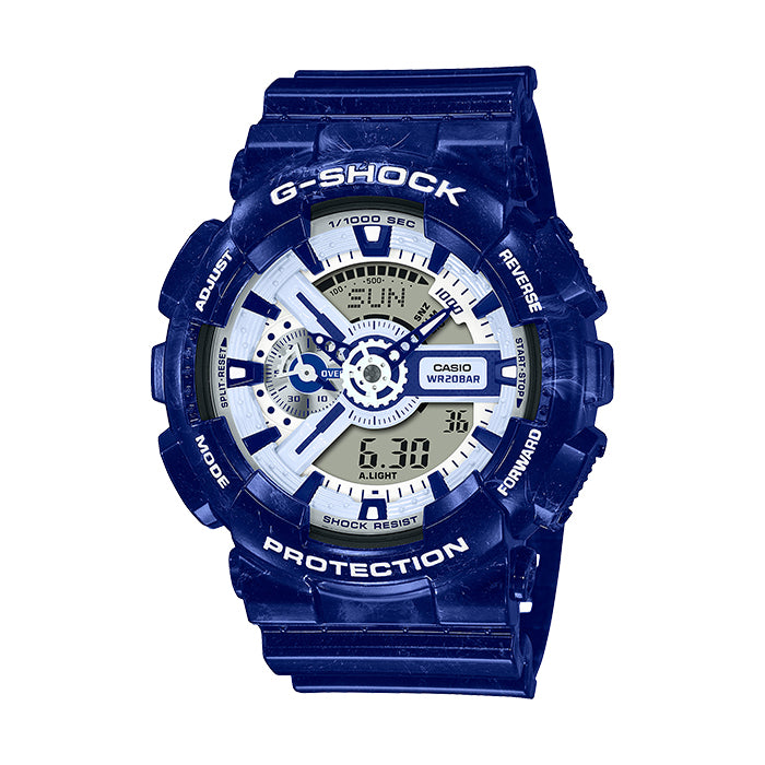 G-Shock Duo Chrono Chinese Porcelain Edition Watch - GA110BWP-2A