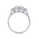 Trilogy Cluster Diamond Ring