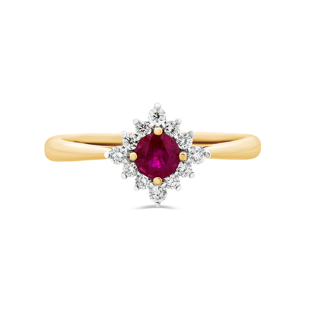 Ruby & Diamond Ring