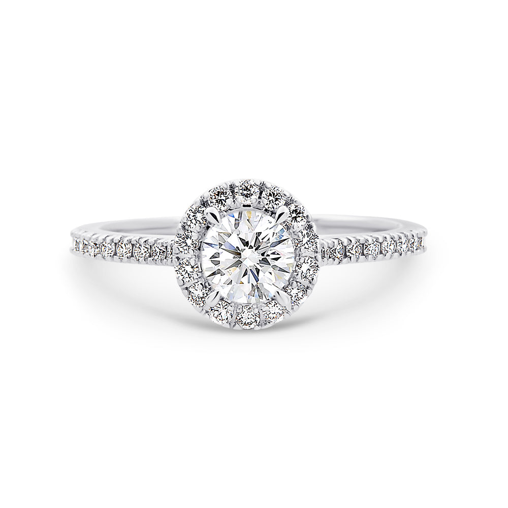 Halo Diamond Ring