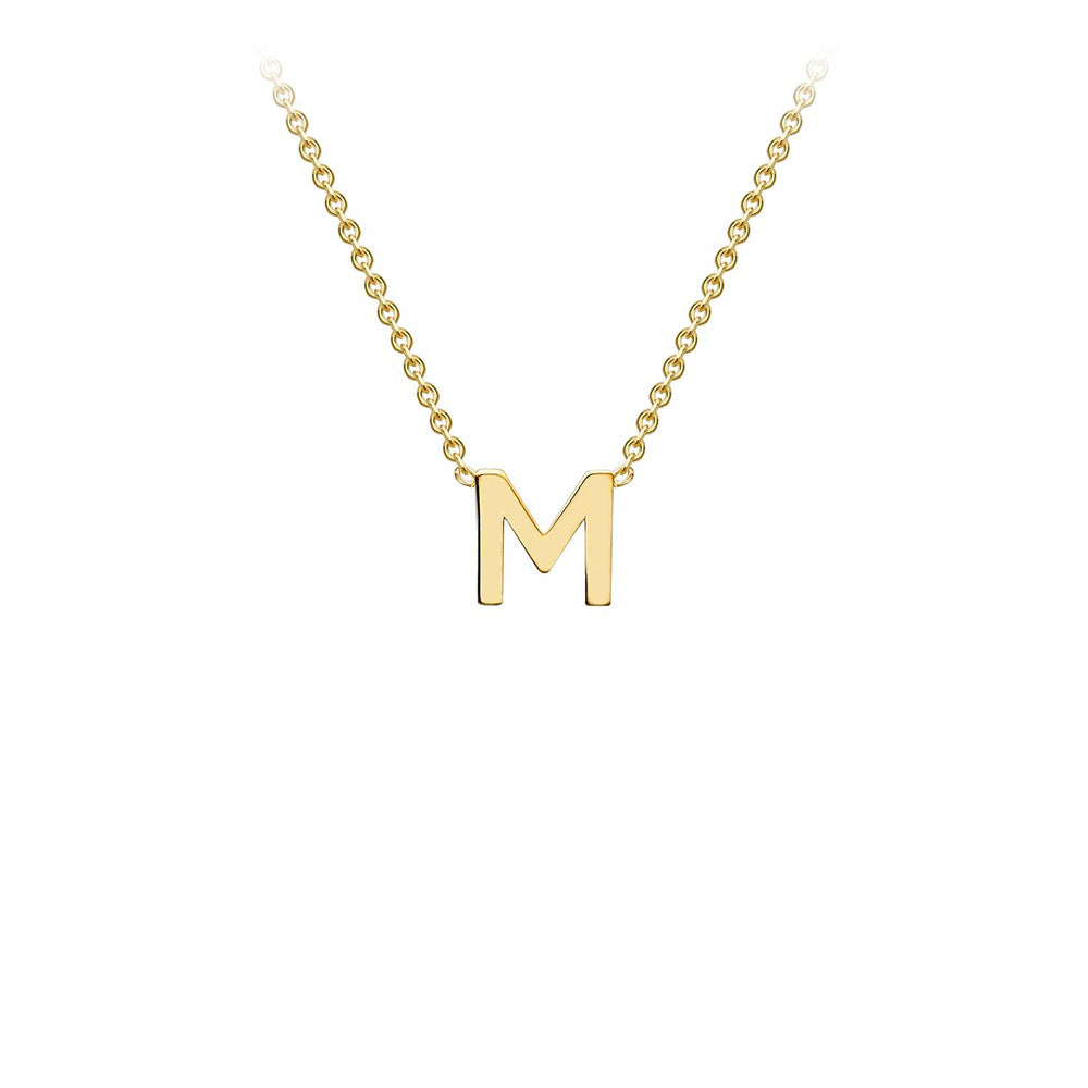 Letter 'M' Pendant & Chain