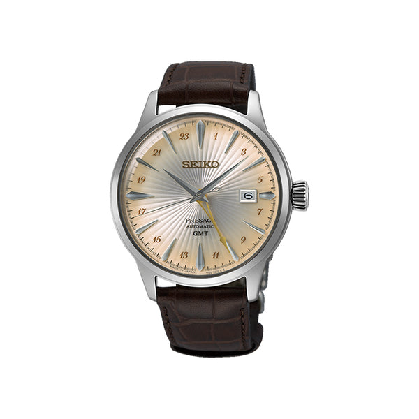 Seiko Presage Cocktail Time 'Acacia' GMT Watch - SSK041J