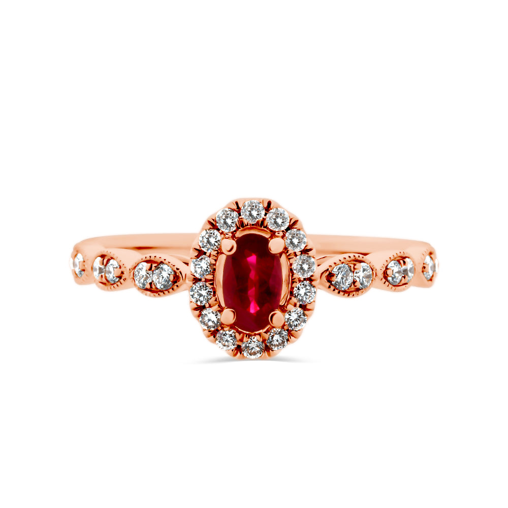 Ruby & Diamond Ring