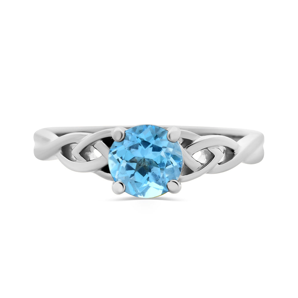 Blue Topaz Ring