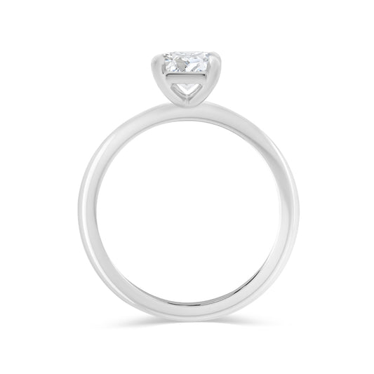 1.01CT Radiant Cut Lab Grown Diamond Ring