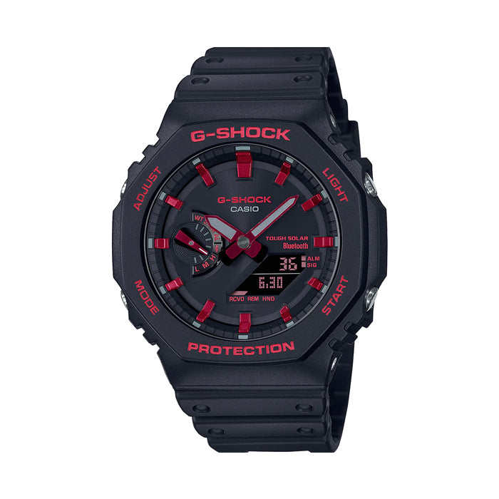 G-Shock Duo Chrono Casioak Carbon Core Ignite Red Watch - GAB2100BNR-1A