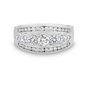 Bezel & Channel Set Diamond Ring