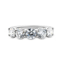 2ct Lab Grown Diamond Band With Scalloped Edges