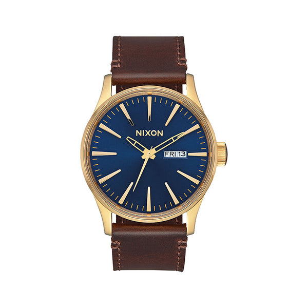 Nixon Sentry Leather Watch - A105 3320-00