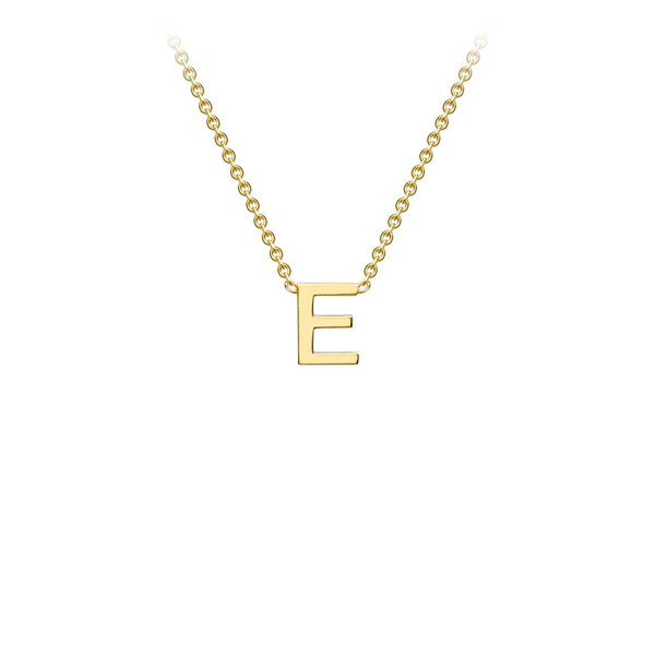 Letter 'E' Pendant & Chain