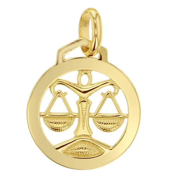 Zodiac Libra Pendant Necklace