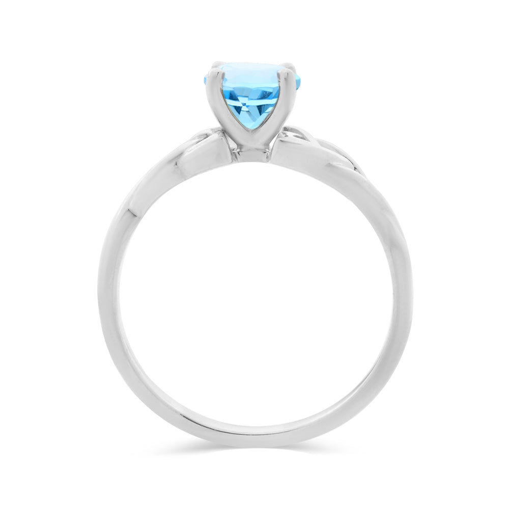 Blue Topaz Ring