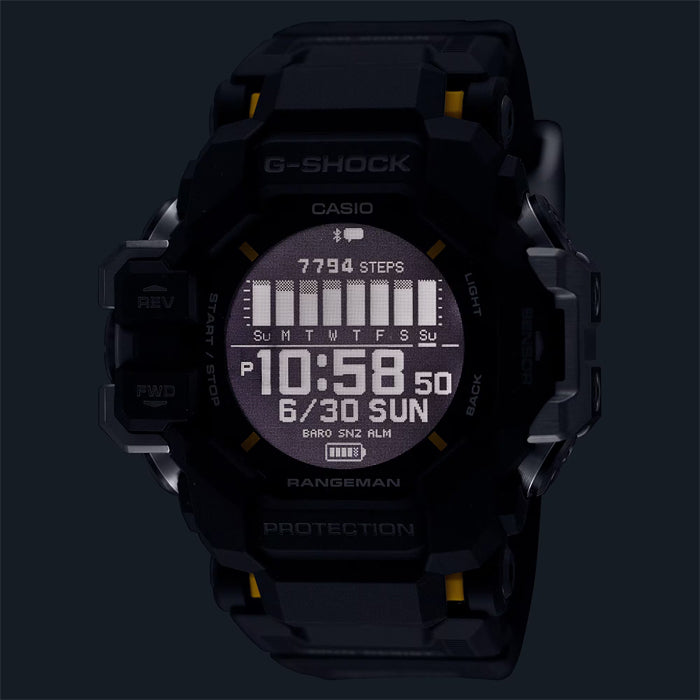 G-Shock Master Of G Rangeman Six-Sensor GPS Watch - GPRH1000-1D