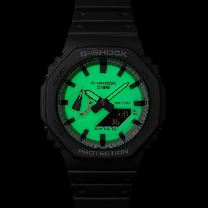 G-Shock Duo Chrono CasiOak Carbon Core 'Hidden Glow' Watch - GA2100HD-8A