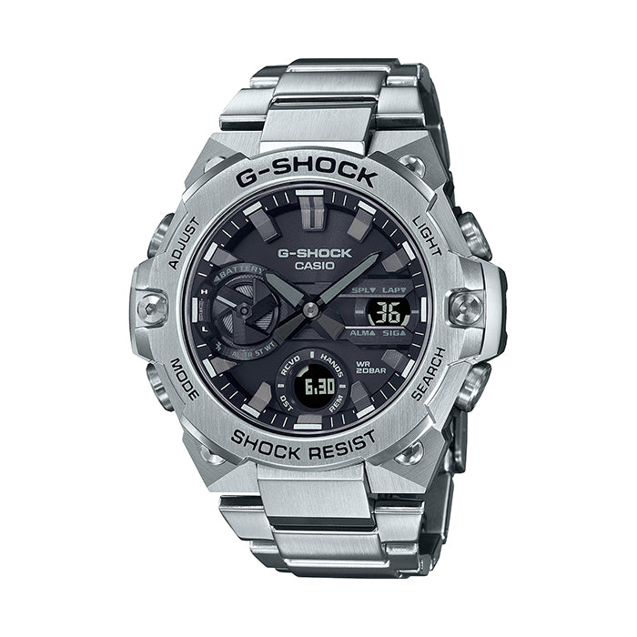 G-Shock Duo Chrono G-Steel Watch - GSTB400D-1A