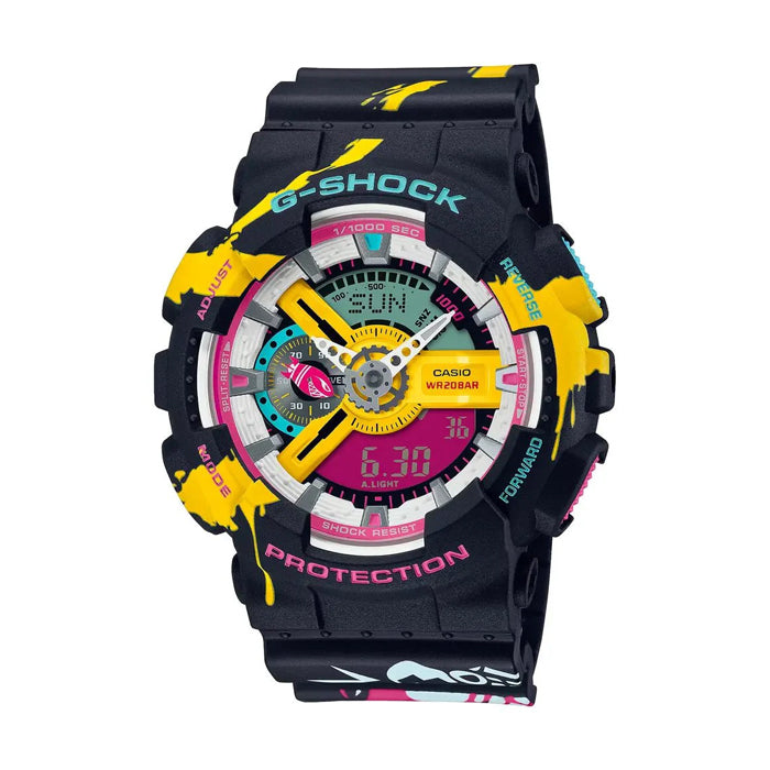 G-Shock Duo Chrono League of Legends 'Jinx' Watch - GA110LL-1A