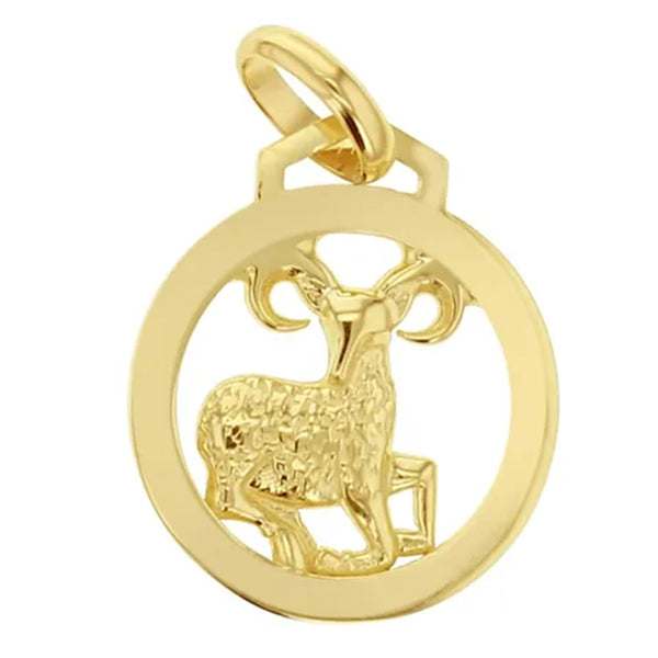 Zodiac Aries Pendant Necklace