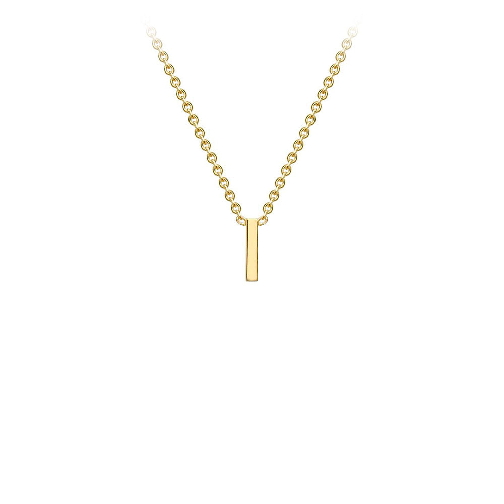 Letter 'I' Pendant & Chain