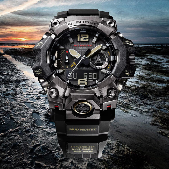 G-Shock Master of G Mudmaster Triple Sensor Carbon Core Watch - GWGB1000-1A