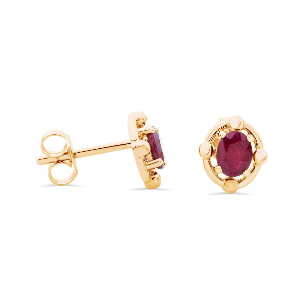 Ruby Earrings