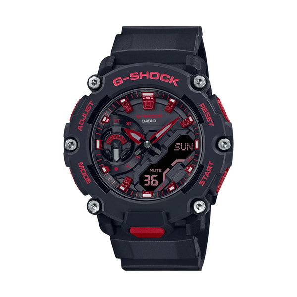 G-Shock Duo Chrono Carbon Core 'Ignite Red Series' Watch - GA2200BNR-1A