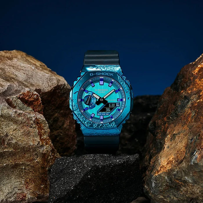 G-Shock Duo Chrono Casioak 40th Anniversary 'Adventure's Stone' Limited Edition Watch -  GM2140GEM-2A