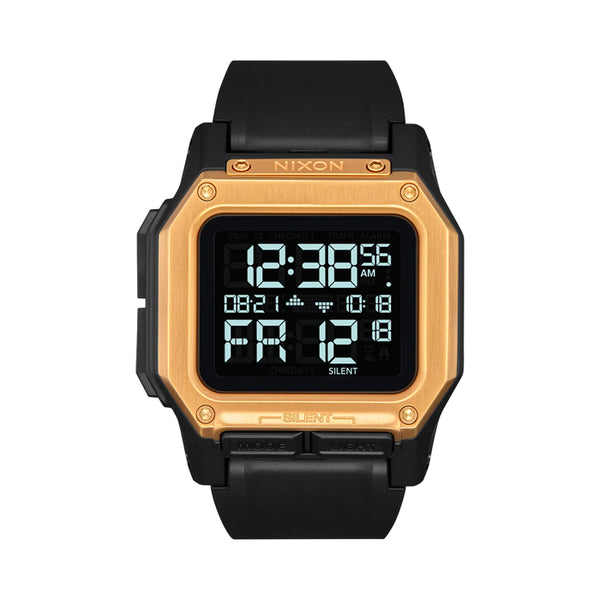 Nixon Regulus Black/Gold Watch - A1180 010-00