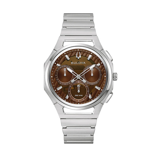 Bulova Curv Chronograph Watch - 96K117