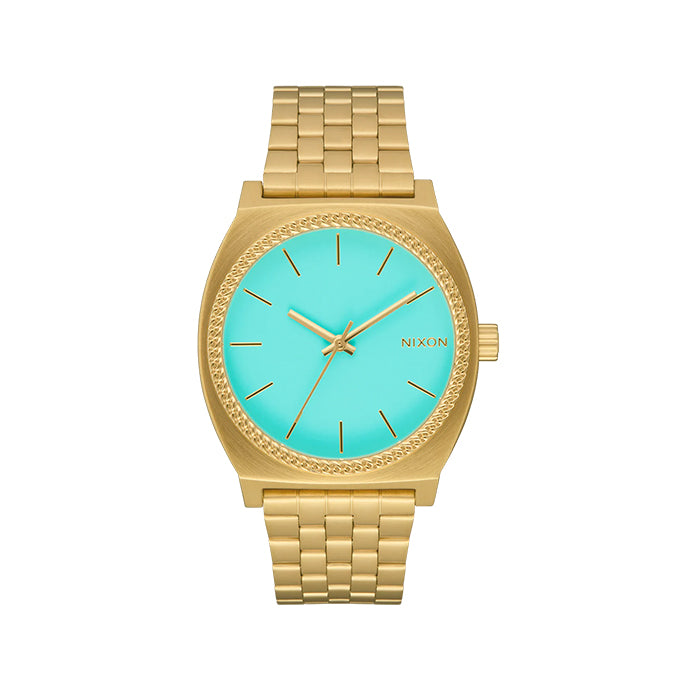 Nixon Time Teller Turquoise Gold Watch A045-5345-00 – Watsons