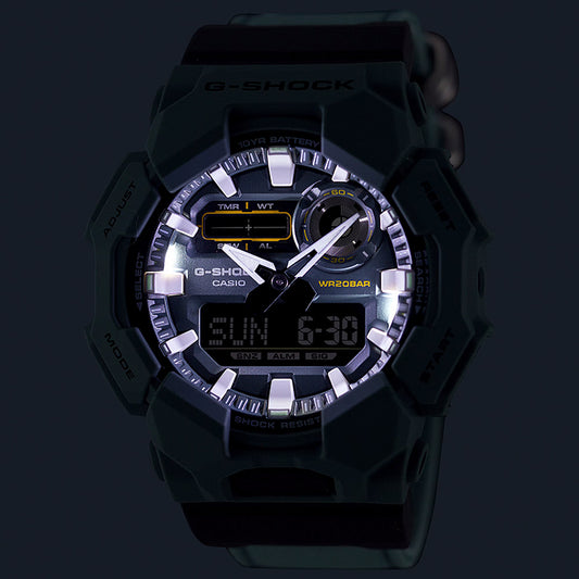 G-Shock Duo Chrono Food Textile Watch - GA010CE-2A