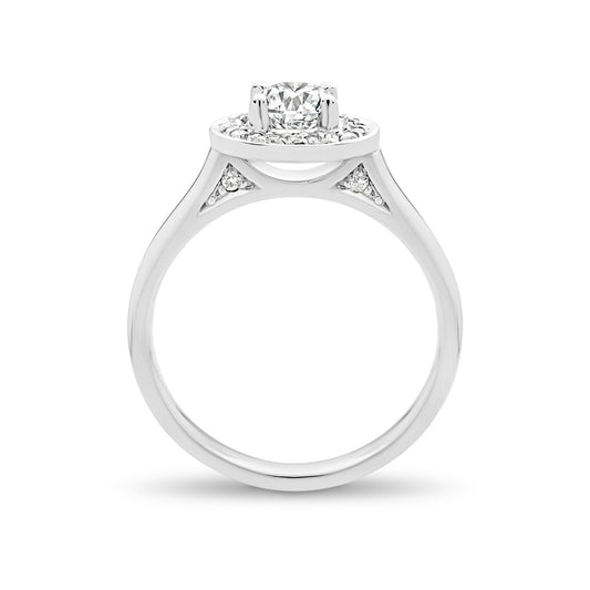 Halo Diamond Ring