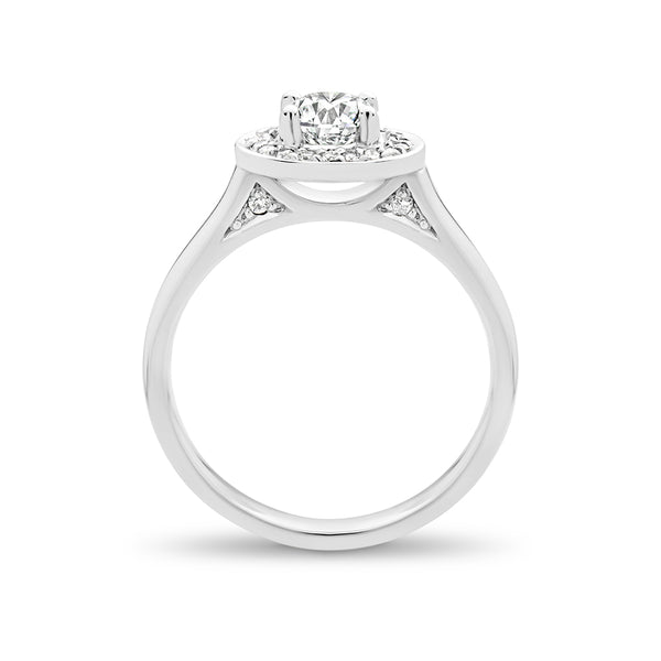 Halo Diamond Ring