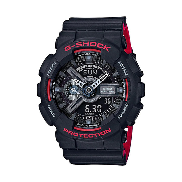 G-Shock Duo Chrono Heritage Red Watch - GA110HR-1A