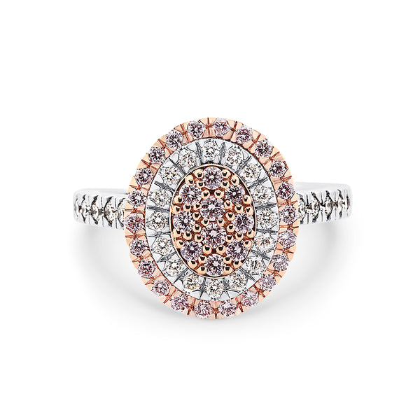 Pink Kimberley Blush Pink Australian Argyle Diamond Ring