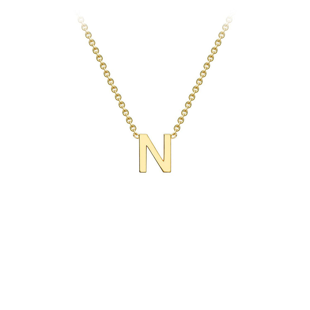 Letter 'N' Pendant & Chain