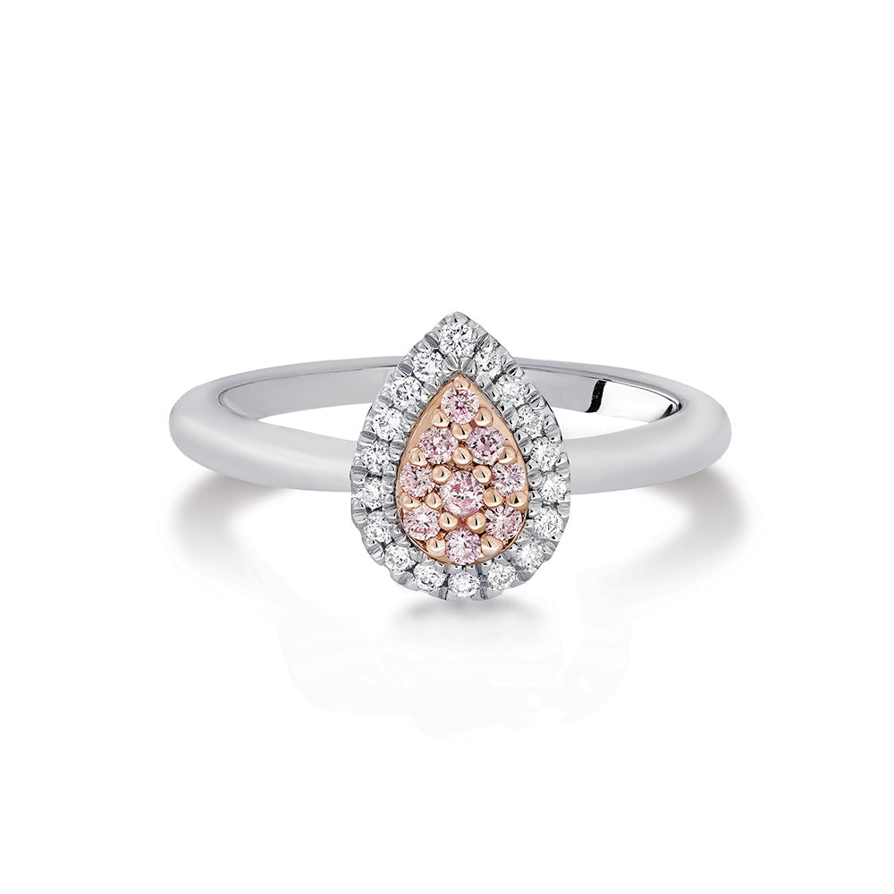 Pink Kimberley 'Talullah' Blush Pink Australian Argyle Diamond Ring