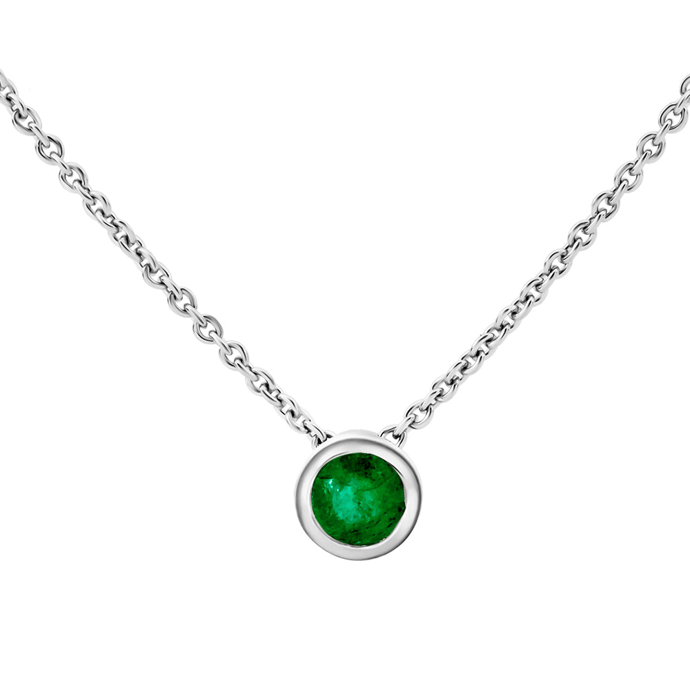 Emerald Slider Pendant