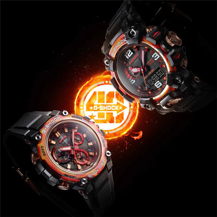 G-Shock MT-G Red Flare Limited Edition Watch - MTGB3000FR-1A