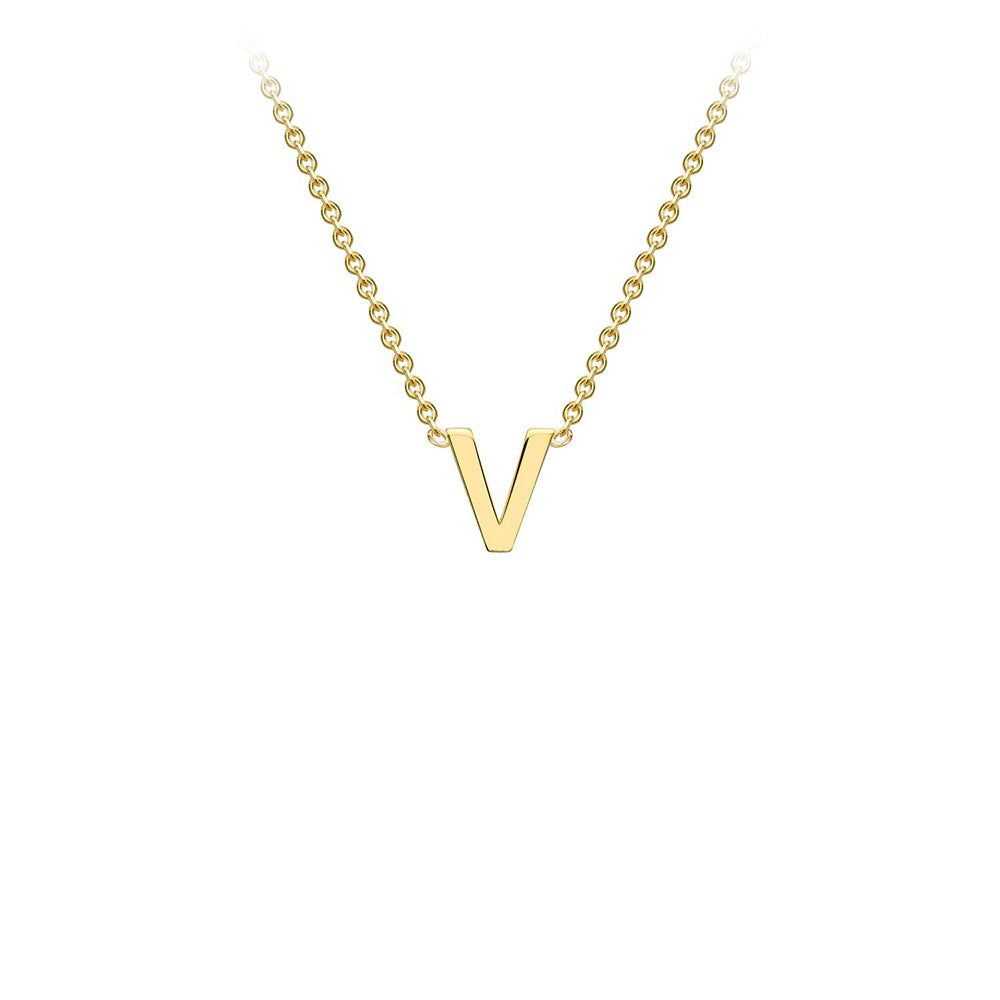 Letter 'V' Pendant & Chain