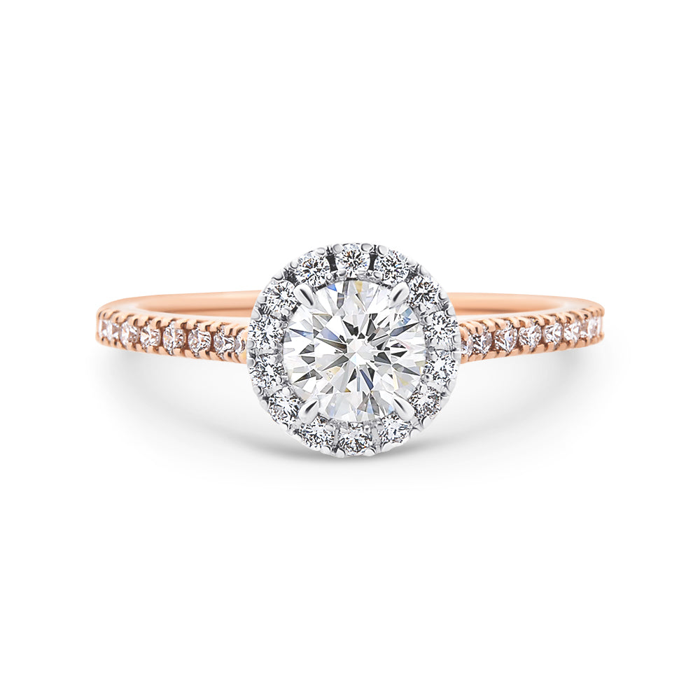 Halo Diamond Ring