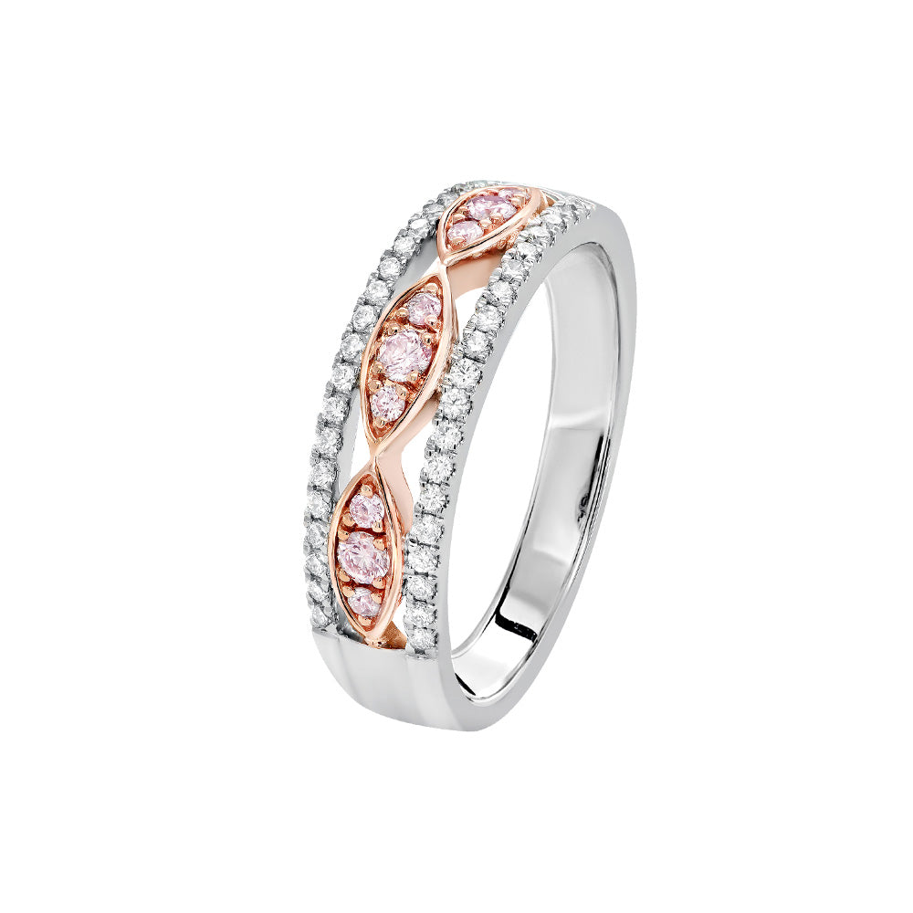 Pink Kimberley 'Kaila' Blush Pink Australian Argyle Diamond Ring