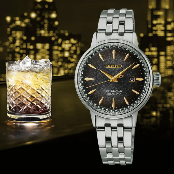 Seiko Presage Cocktail Time 'Night Time Tokyo' Limited Edition Watch 40.55mm - SRE015J