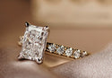 Ivy 1.76 Lab Grown Radiant Cut Diamond Ring