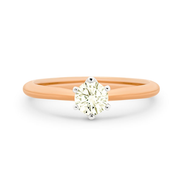 0.50CT Solitaire Diamond Ring